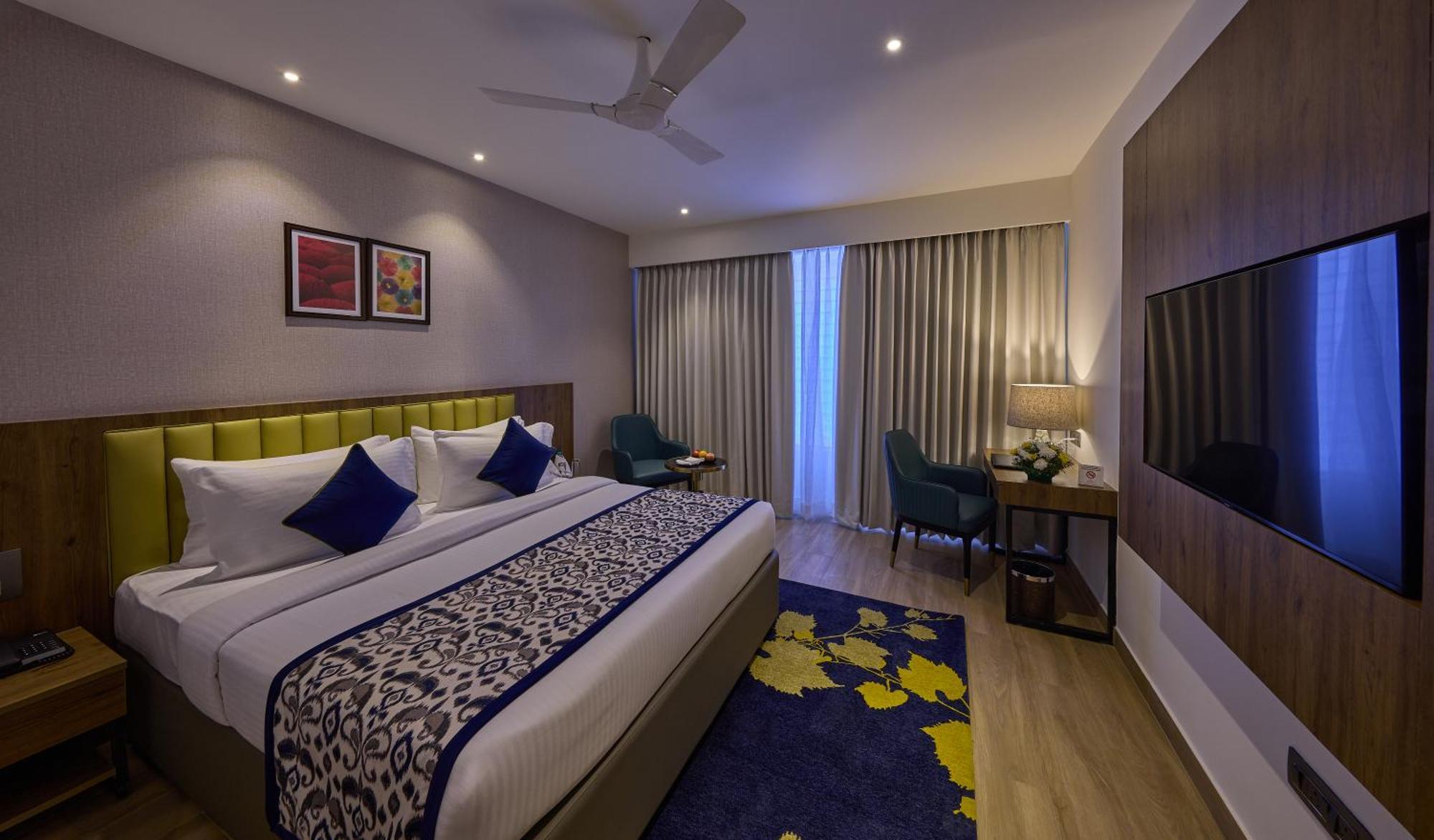 Grand Continent Hebbal A Sarovar Portico Affiliate Hotel บังกาลอร์ ภายนอก รูปภาพ