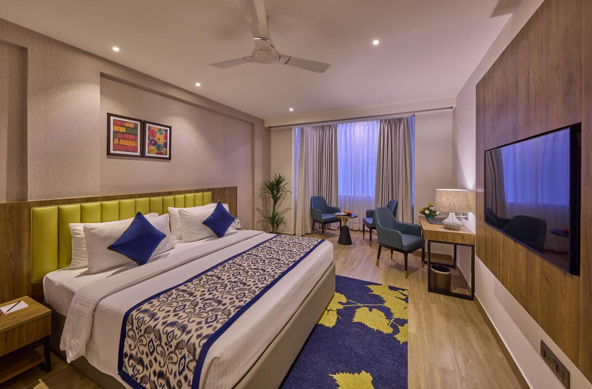 Grand Continent Hebbal A Sarovar Portico Affiliate Hotel บังกาลอร์ ภายนอก รูปภาพ